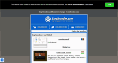 Desktop Screenshot of eurobreeder.com