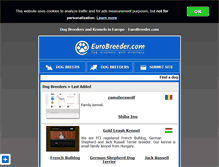 Tablet Screenshot of eurobreeder.com